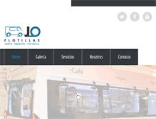 Tablet Screenshot of joflotillas.com